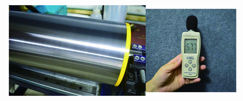 The roller will inevitably produce some sounds when running, but there is standards for this part of the sound. For example, the noise of 550W motor and 1100W motor should be within 60 decibels, and the decibels of the Longwei drum can be reduced to 58 decibels or even lower. roller noise test