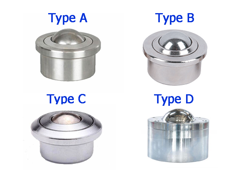 4 types of heavy load ball transfer unit 4 types of heavy load ball transfer unit