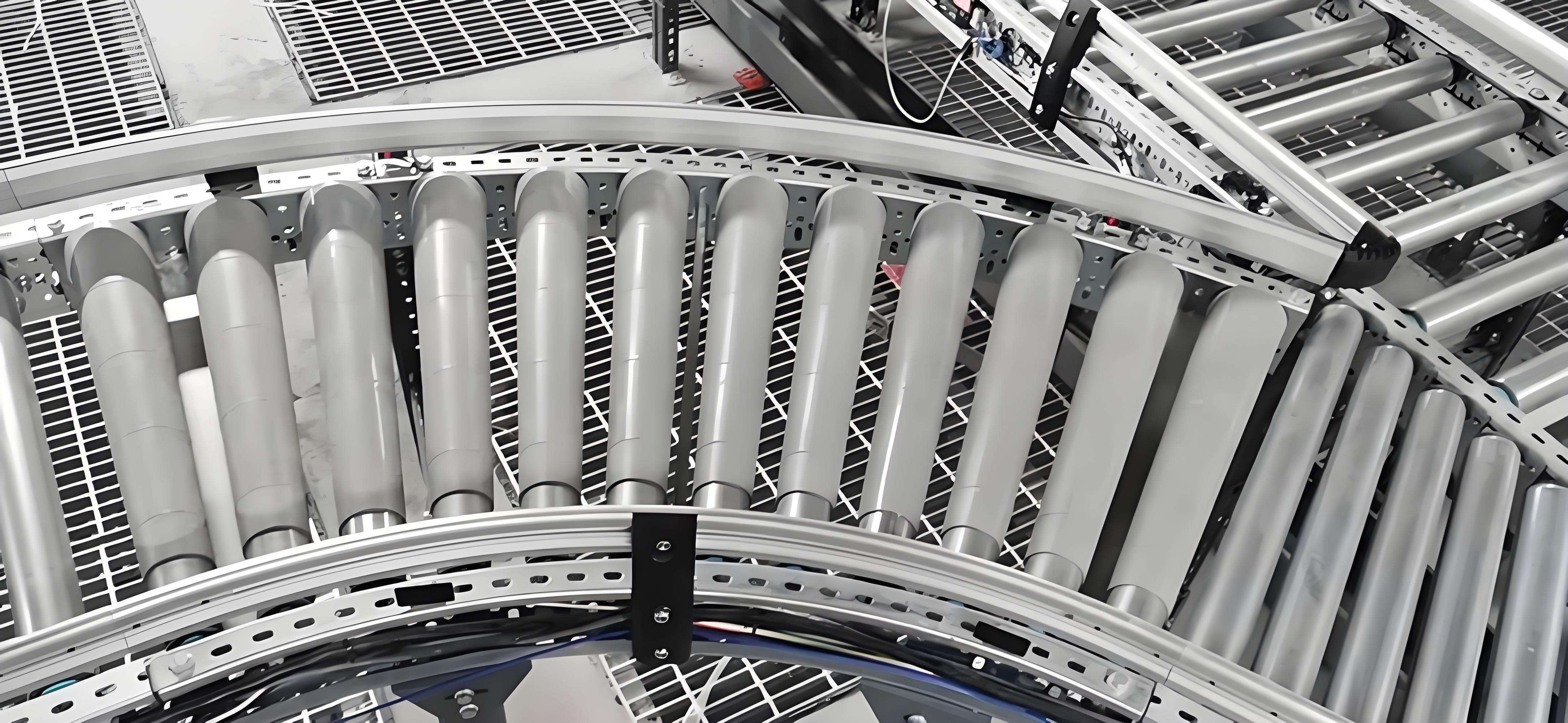 curved roller conveyor curved roller conveyor