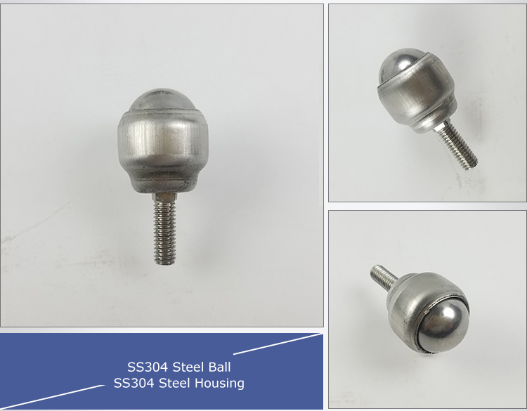 stainless steel bolt fixing ball transfer unit stainless steel bolt fixing ball transfer unit