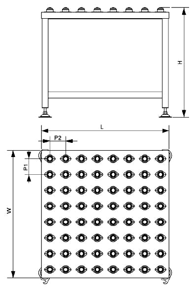 ball transfer table ball transfer table