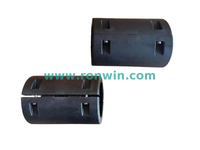 Round Conveyor Roller Plastic Cover Antiwear Nylon Straight Sleeve