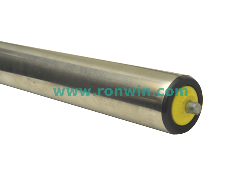 Universal Gravity Steel Conveyor Roller with Plastic Bearing House