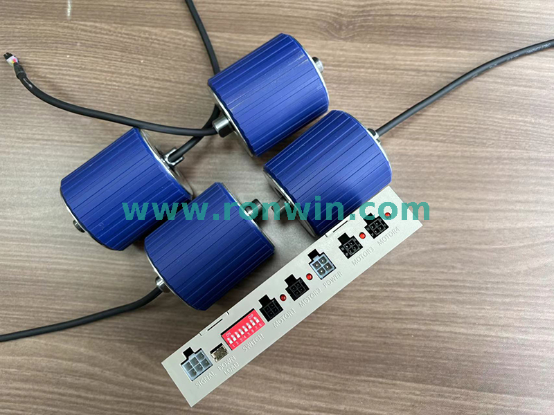 High Speed Sorting Conveyor Motor Roller Pulley