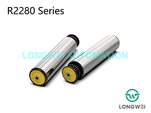 Toothed Pulley Timing Belt Driven Steel Conveyor Roller 