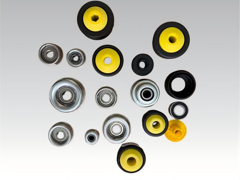 polymer & steel roller bearing assembly