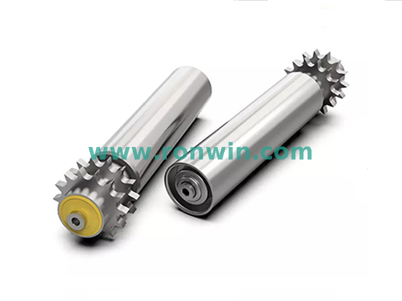 Heavy Load Double-row Steel Sprocket Pallet Conveyor Roller