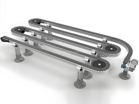Customized Flexible Modular Conveyor System
