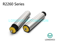 O-ring Pulley Round Belt Driven Steel Conveyor Roller 