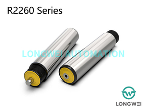 O-ring Pulley Round Belt Driven Steel Conveyor Roller 