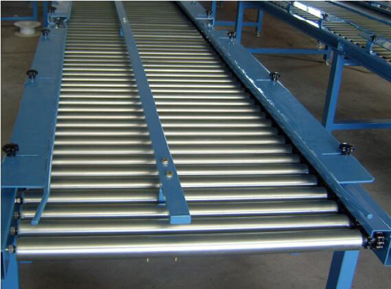 双链积放辊道机4