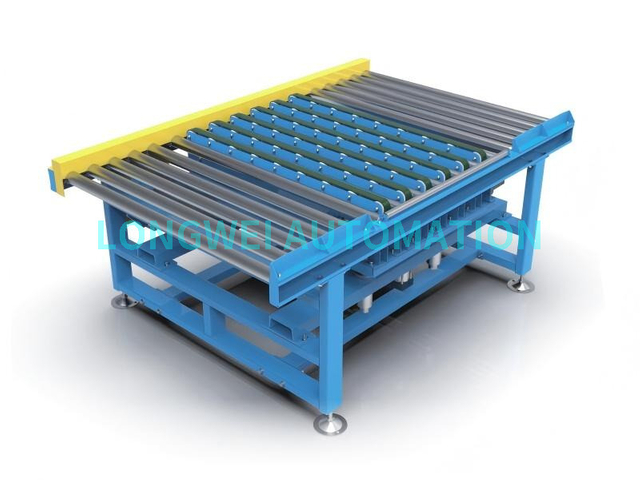 High Capacity Crank Type Pop-up Lifting Transfer Chain Conveyor
