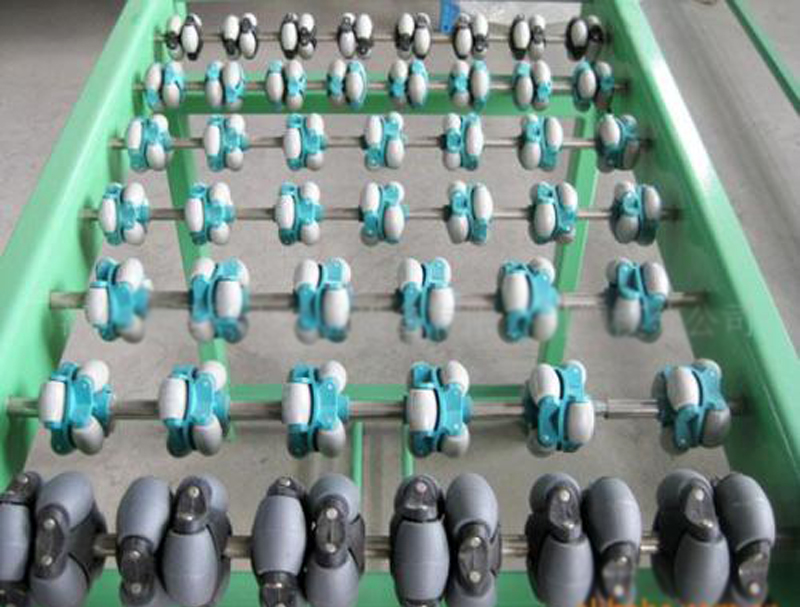 plastic doulbe layer skate wheel