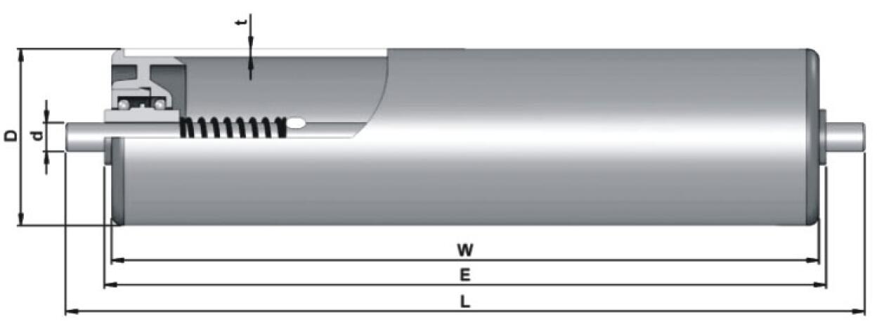 GR900 Anticorrosive Waterproof Light Duty PVC Conveyor Roller GR900 Anticorrosive Waterproof Light Duty PVC Conveyor Roller