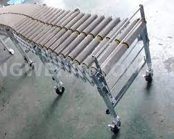 Flexible Expandable Double-row Gravity Roller Conveyor