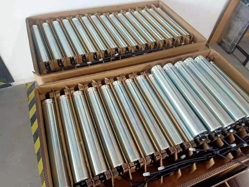 What processes does the roller go through before delivery?