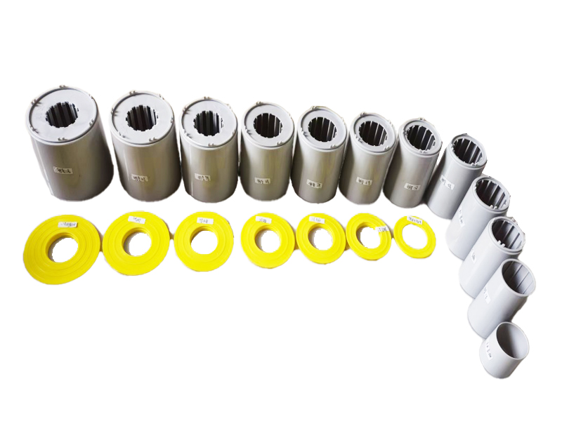 PP tapered sleeve for conveyor roller