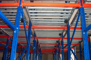 Modular Gravity Roller Conveyor for Pallet Flow Racking System