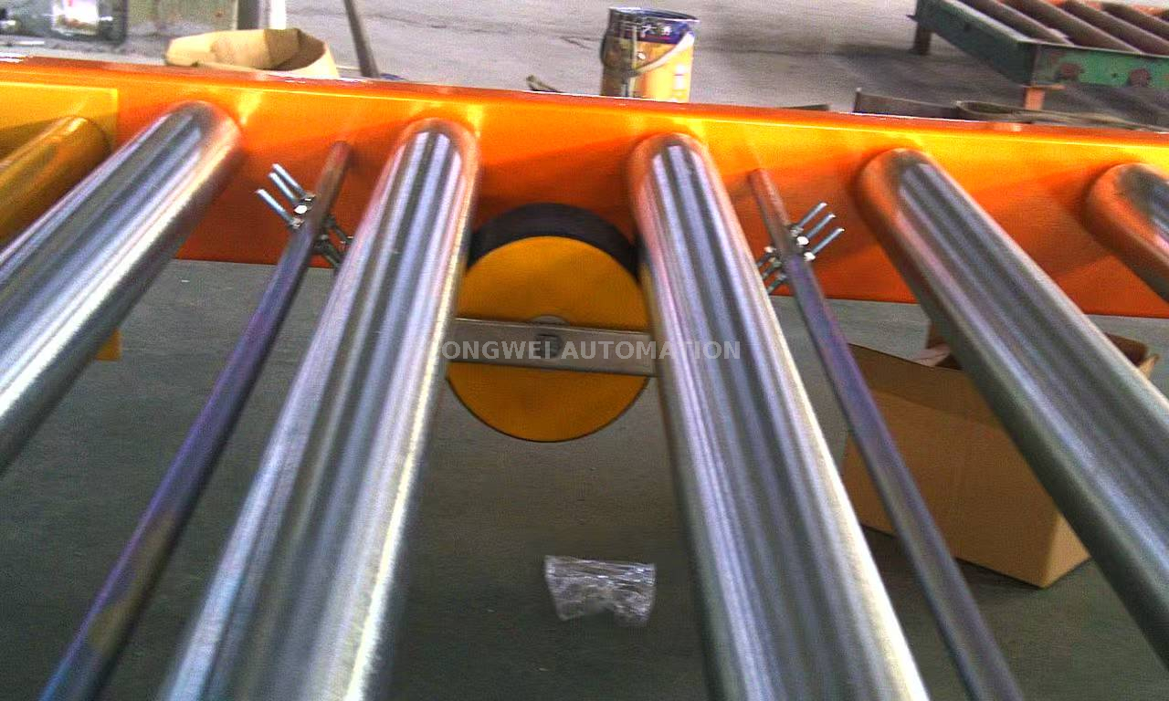 Modular Gravity Roller Conveyor for Pallet Flow Racking System