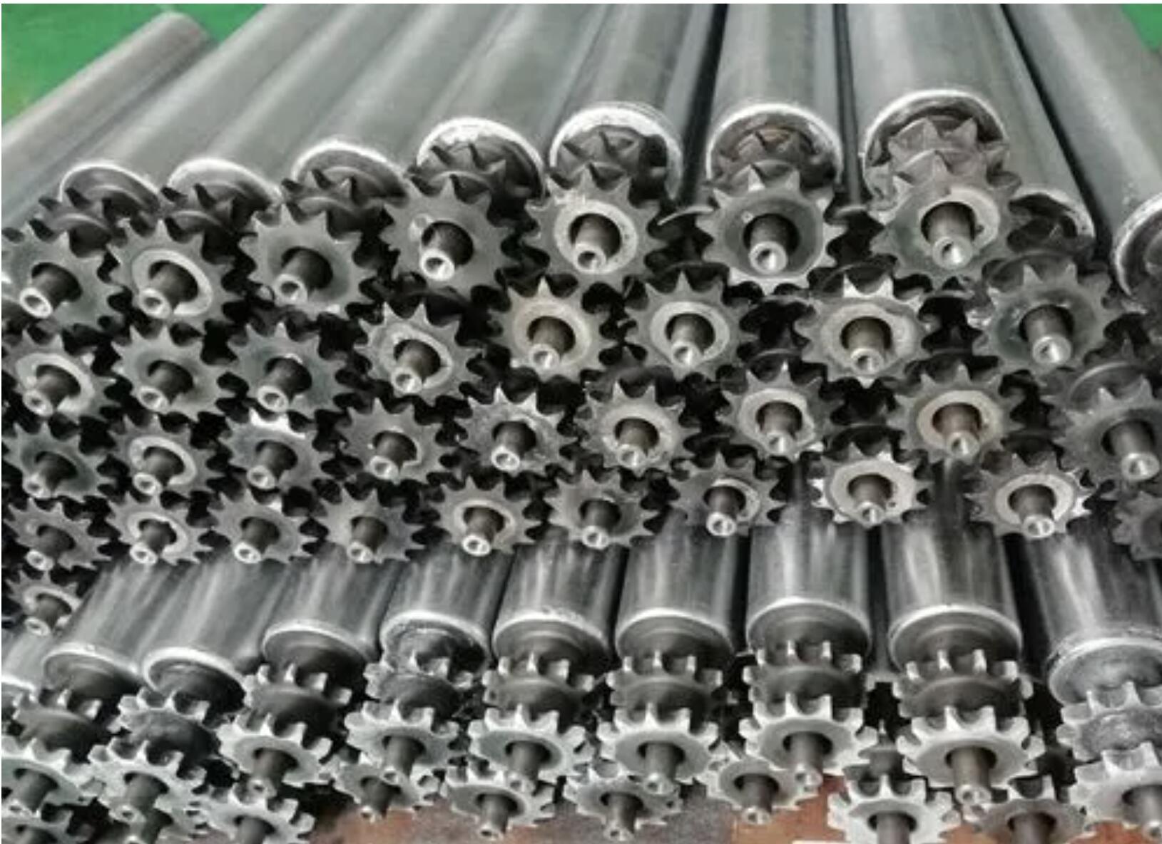 pallet handling motor diven roller