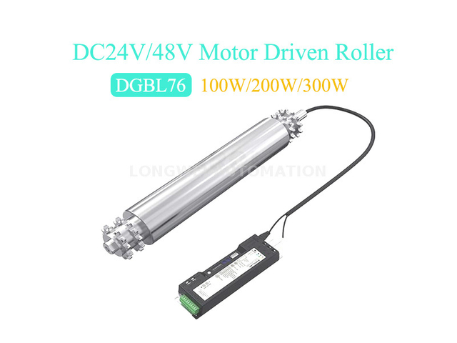 DC24V/48V Heavy Load Pallet Material Handling Motor Drive Roller