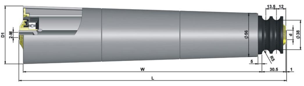 TP660 O-belt Wheel Tapered Sleeve Roller TP660 O-belt Wheel Tapered Sleeve Roller