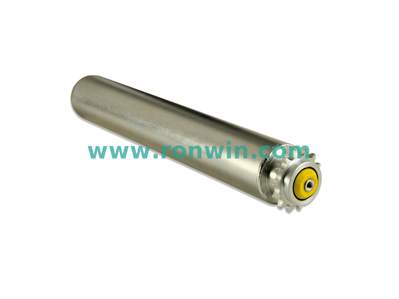 Single-row Steel Sprocket Accumulation Conveyor Roller