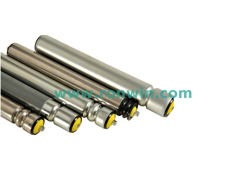 Galvanized Steel Single Groove O-belt Conveyor Roller for Box-type Delivery 