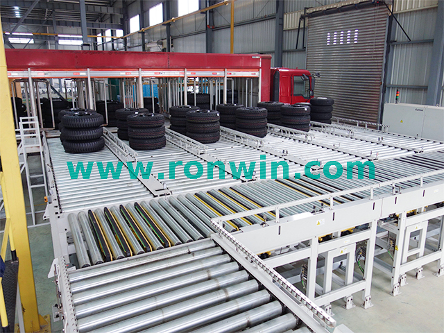 Automobile Tyre Production Conveyor Line