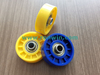 Conveyor System Precision Bearing Plastic Skate Wheels 