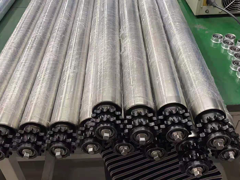 sprocket direct current steel motor driven roller