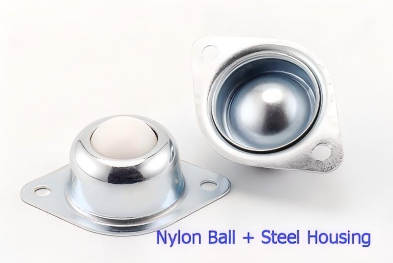 2-holes flange base fixing ball transfer unit