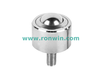 Heavy Duty Bolt Thread Fixing Ball Transfer Unit 15-230 KGS