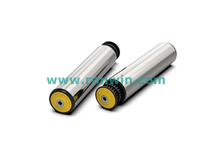 Toothed Pulley Timing Belt Driven Steel Conveyor Roller 