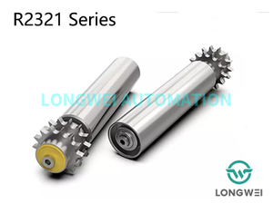 Heavy Load Double-row Steel Sprocket Pallet Conveyor Roller