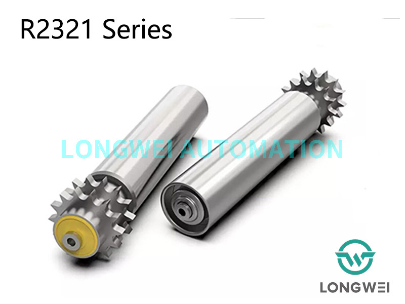 Heavy Load Double-row Steel Sprocket Pallet Conveyor Roller