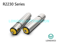 Lineshaft Single Grooved Round Belt Driven Steel Conveyor Roller 