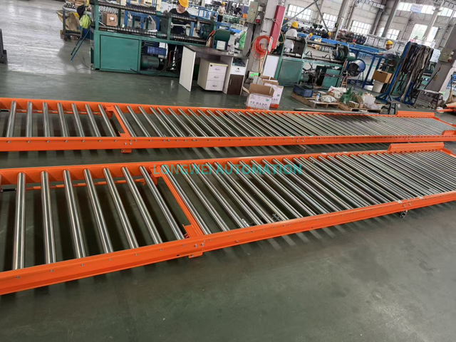 Modular Gravity Roller Conveyor for Pallet Flow Racking System
