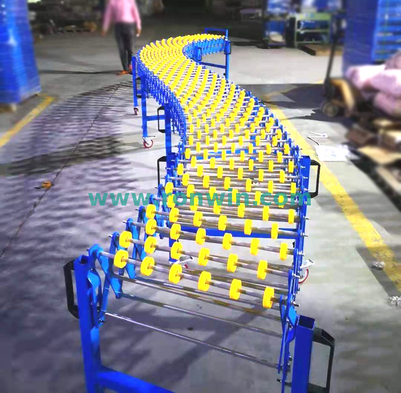 Flexible Expandable Skate Wheel Conveyor