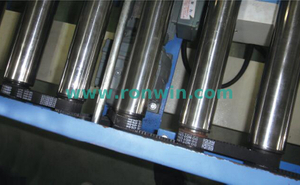 Straight Toothed Pulley Belt Driven Roller Conveyor Line