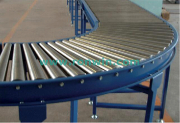 Gravity Curved Roller Conveyor for Conveyor System