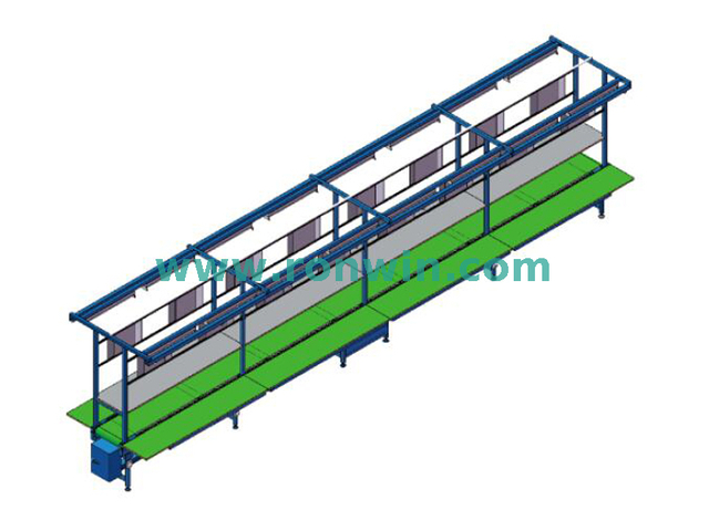 Custom Anti-static Belt Conveyor for Assembly Line