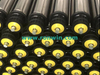 Toothed Pulley Timing Belt Driven Steel Conveyor Roller 