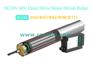 DC24V/48V Direct Drive Motor Driven Roller