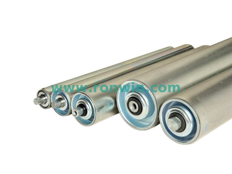 12″ Wide 5′ Long Steel Frame Ultimation Gravity Conveyor 1-3/8″ Dia / 1.4 Galvanized Steel Rollers on 6 Roller Centers 