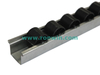 Dia.28mm Steel Rack Carton Flow Wheel Track 