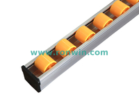Dia. 28mm Wheel Aluminium Alloy Carton Flow Track