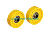Conveyor System Precision Bearing Plastic Skate Wheels 