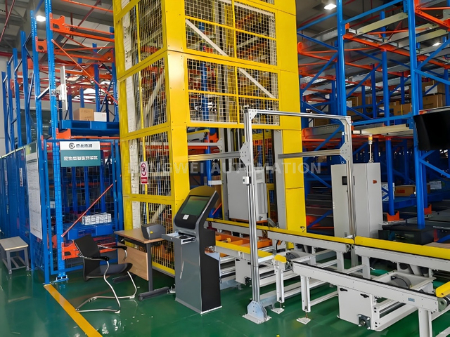 Stereoscopic Warehouse Conveyor & Sorting System