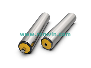 Universal Gravity Steel Conveyor Roller with Plastic Bearing House